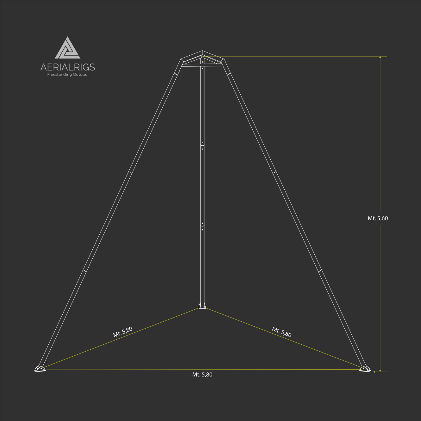 TRIPODE Trinakria 5.6 - Certificato