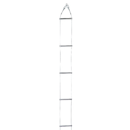 Scala Aerea 10 Metri Professionale – Pioli in Alluminio 14 cm – Speleologia, Soccorso e Acrobatica Aerea