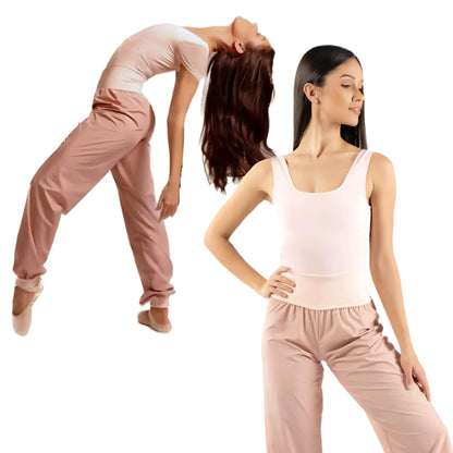 Pantaloni Sudorella Sauna per Riscaldamento e Allenamenti Danza Classica e Moderna