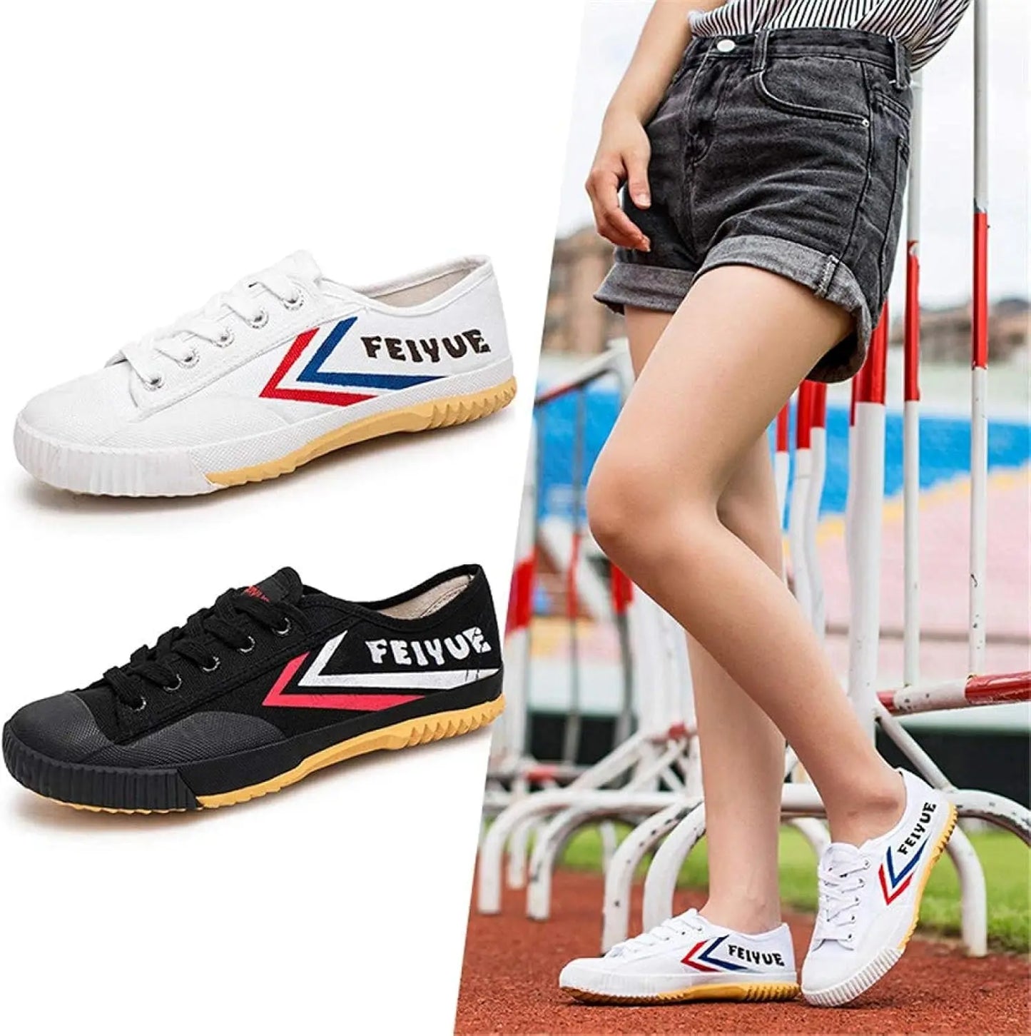 Scarpe Feiyue allenamento Arti Marziali KungFu Wushu Shaolin Tai Chi