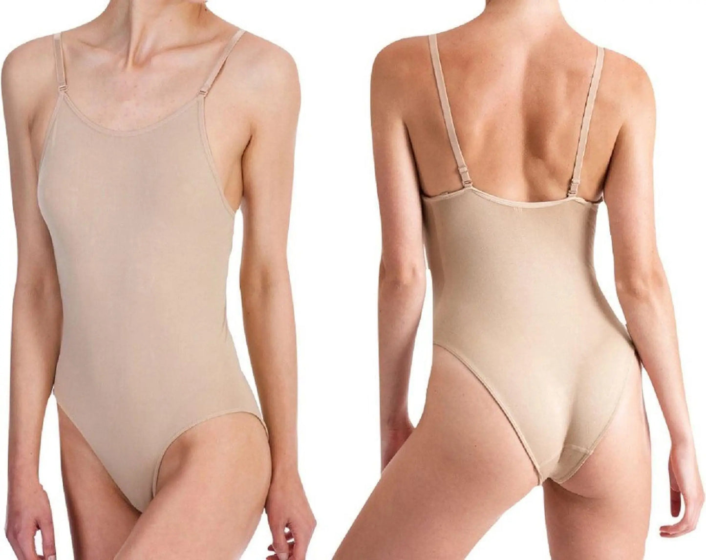 Sottobody Danza Classica - Body intimo donna nude carne Ballerina Ballo Saggio
