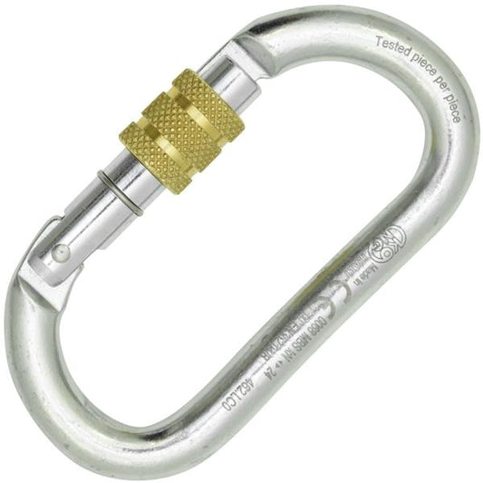 MOSCHETTONE OVAL STEEL CLASSIC SCREW SLEEVE