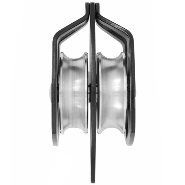 CARRUCOLA IN ALLUMINIO | TWIN - TOTAL BLACK