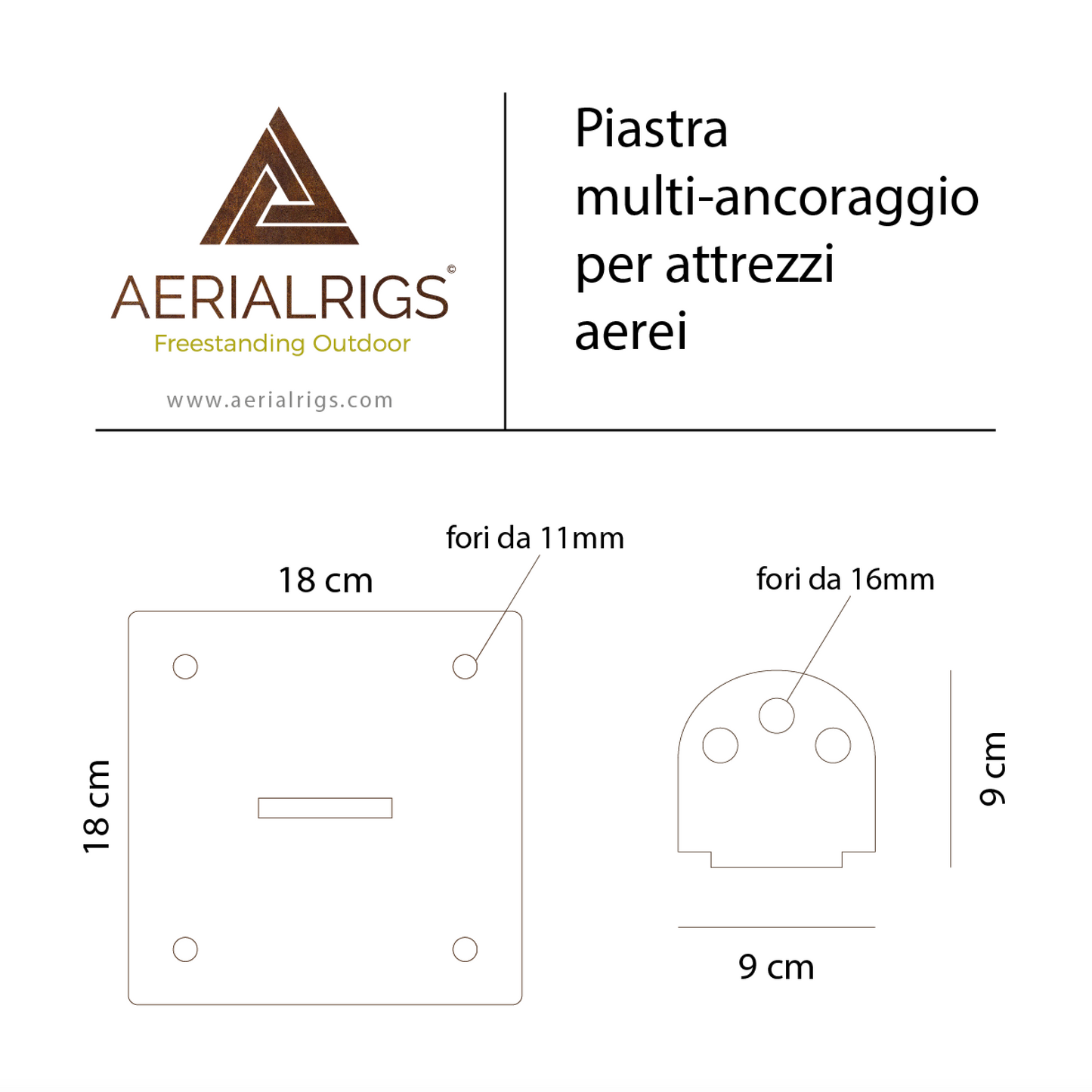 Piastra Multi Ancoraggio