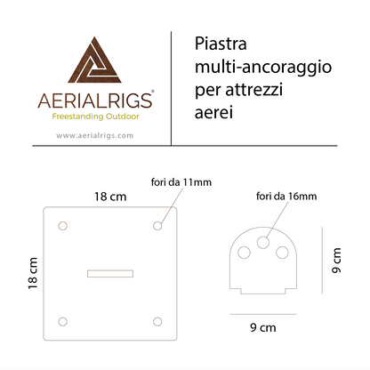 Piastra Multi Ancoraggio